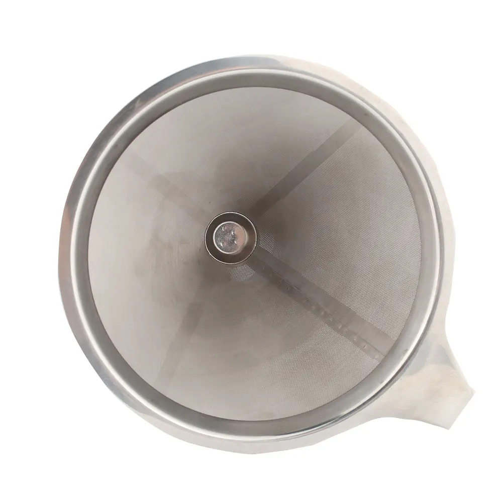 Воронка для кофе фильтр сетка нержавеющая сталь конус ресторан кухня капельница