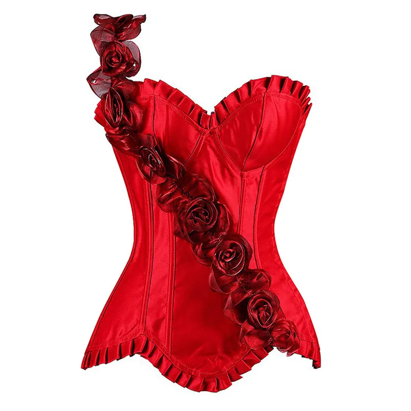 Женский атласный корсет на одно плечо с открытой спиной | Женская одежда