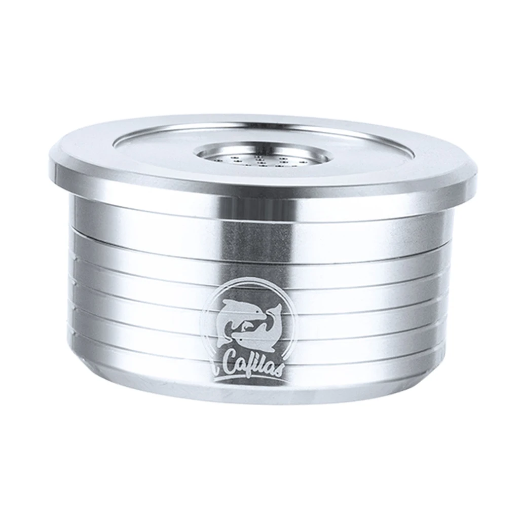 

Stainless Steel Coffee Capsules Pod Coffee Filter Coffee Maker Machine Gifts Silver
