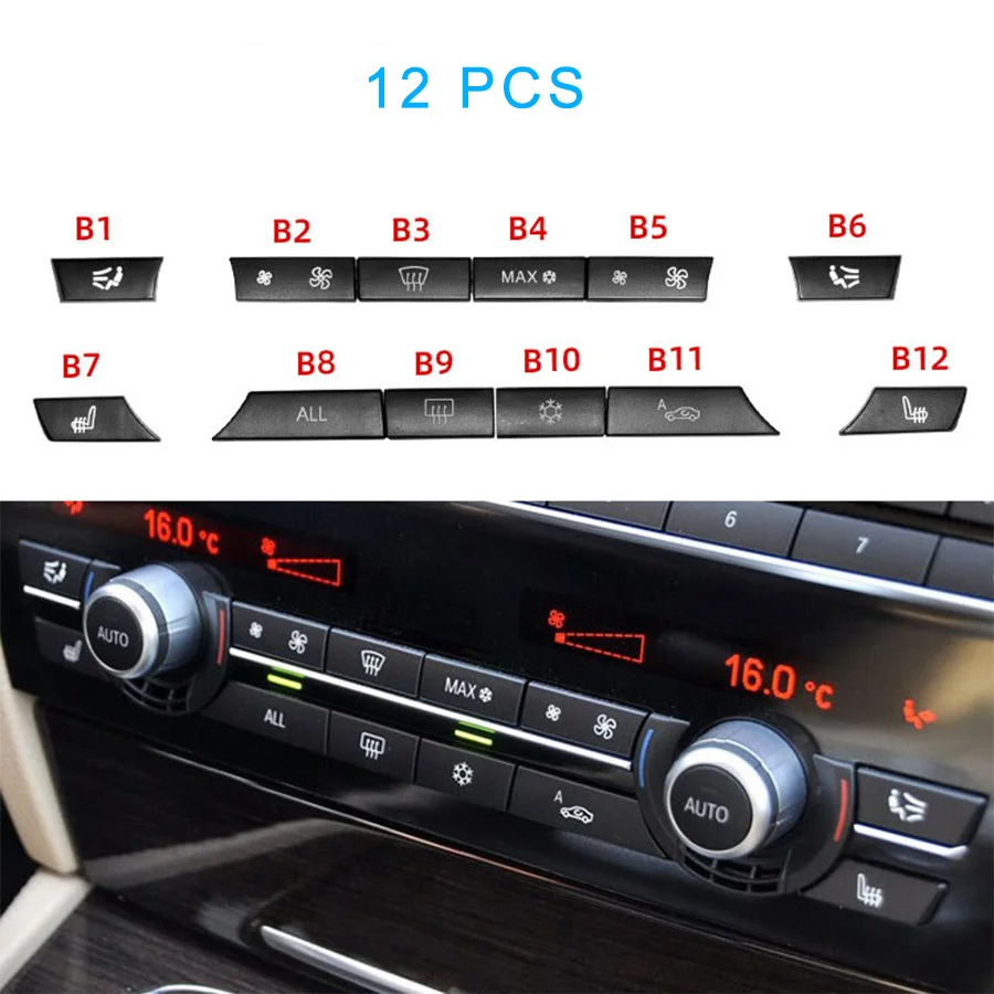 

Набор для ремонта кнопки нагревателя кондиционера BMW5 6 7series F07 GT F10 F11 F06 F12 f13 F01 F02 11 12 14