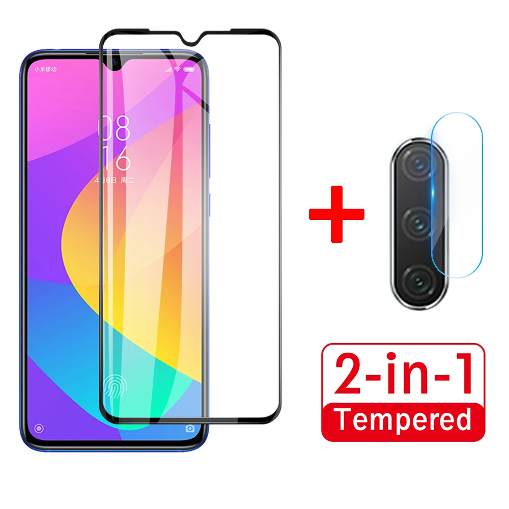 2 в 1 объектив камеры закаленное стекло для Xiaomi mi 9 Lite 9T Pro Защита экрана SE t 9se