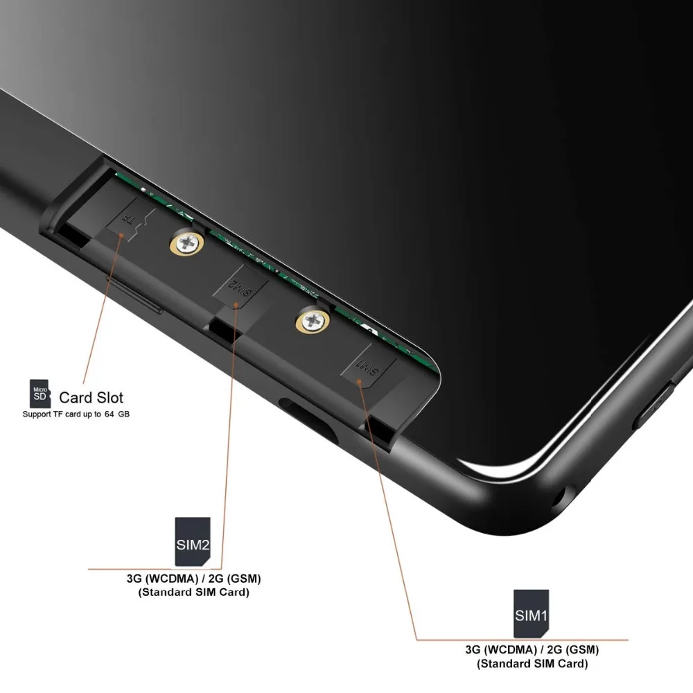 Новая система 10,1 дюймов планшет 4G Телефонный звонок Android 9,0 Wi-Fi Bluetooth 8 ГБ/128 ГБ десять ядер 1920*1080 ips поддержка 8,0 МП планшетный ПК