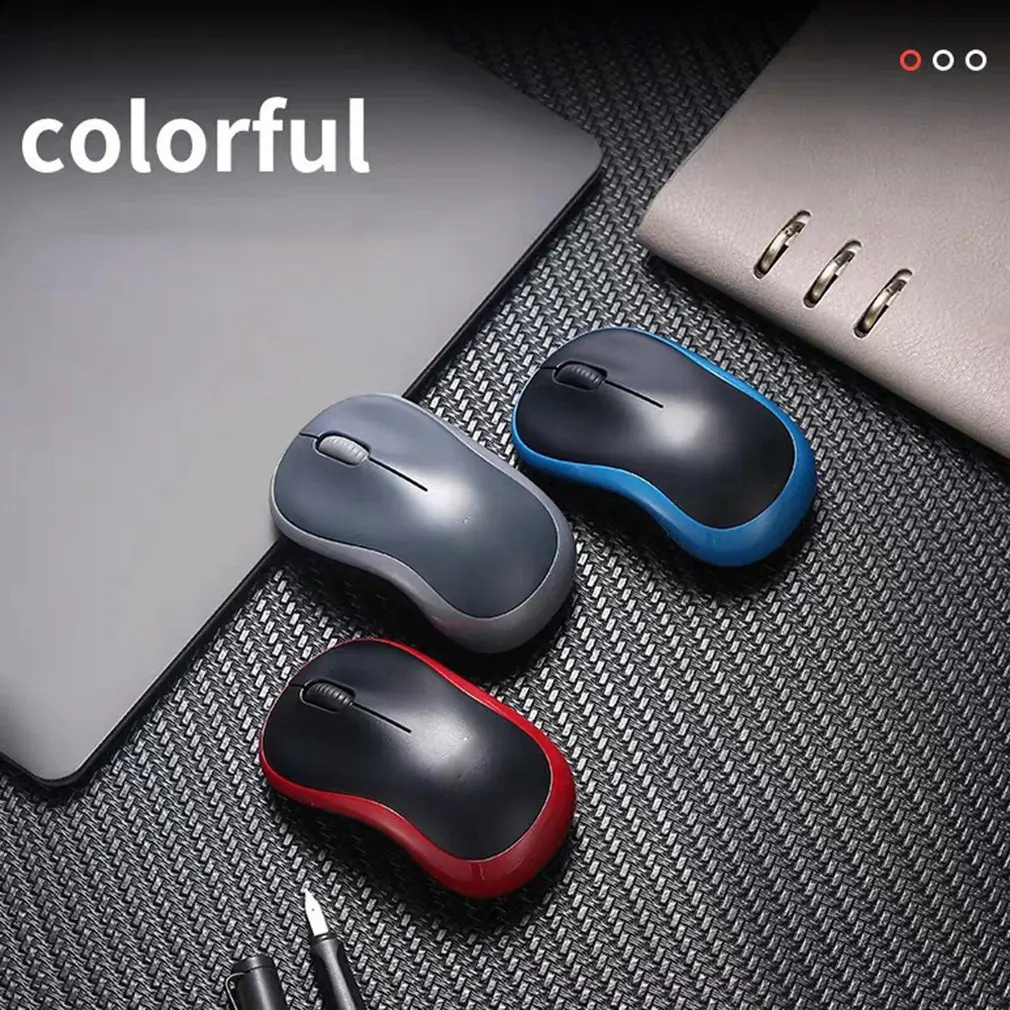 Бесшумная оптическая беспроводная мышь M220 USB 2 4 ГГц супертонкая для ПК ноутбука |