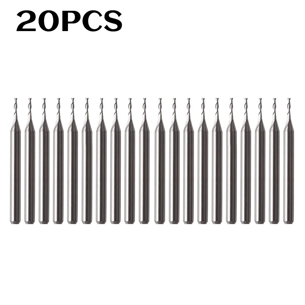 Концевая фреза 3 175*7 мм 1 карбидный хвостовик двойная канавка с ЧПУ резка прочный