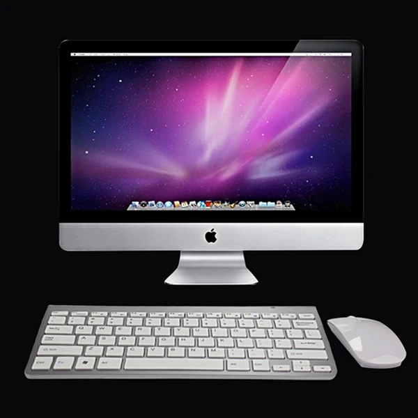 2 4 ГГц ультра-тонкий Беспроводной клавиатура и Мышь комбо с мышь приемником USB