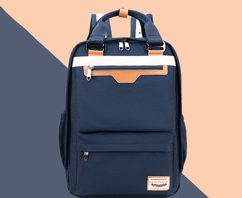 

High School Bags For Teenage Girls 2021 Nylon Fabric 14/16 Inch Travel Backpack Women Bookbags Teen Student Schoolbag Bolsas Esc