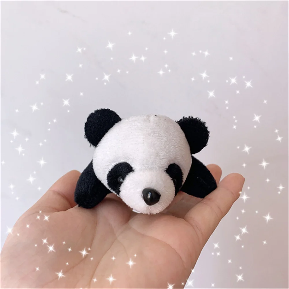 Дизайн панды-прибл. 6 см Плюшевые набивные украшения для девочек резинка волос