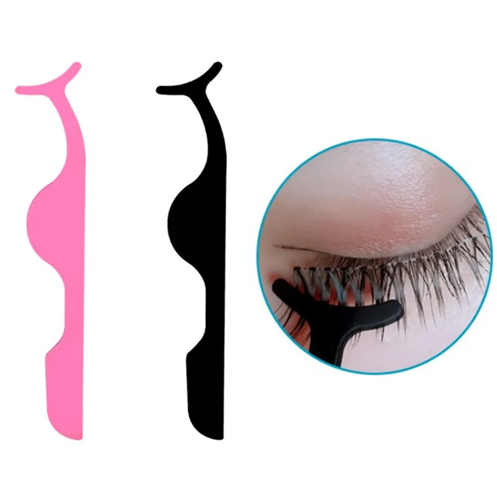 1 шт пинцеты для накладных ресниц Нержавеющая сталь бигуди Поддельные ресницы