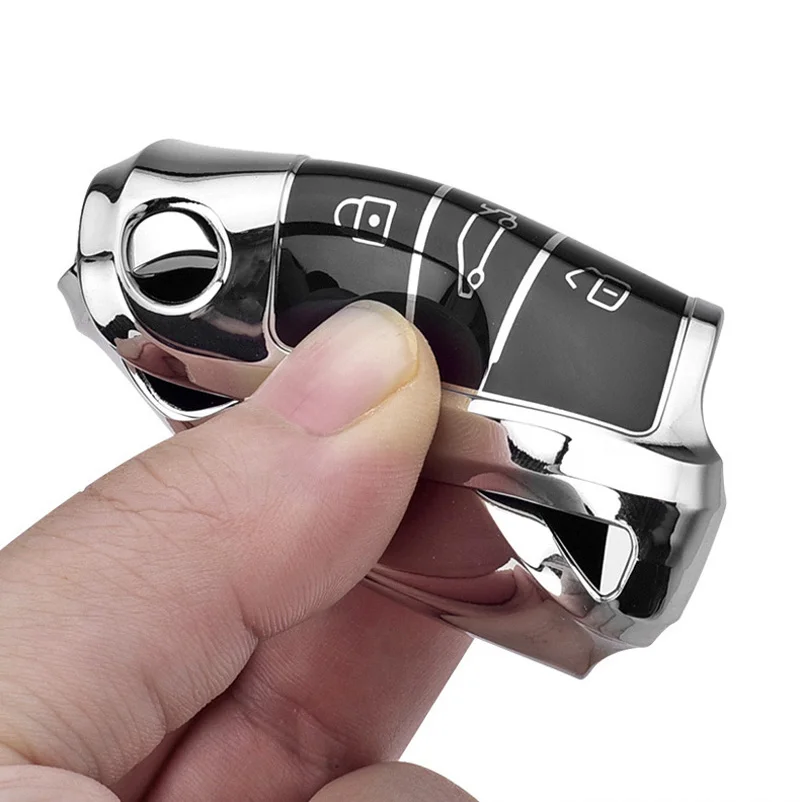 1 мягкий ТПУ чехол для автомобильного ключа дистанционного управления Volkswagen VW