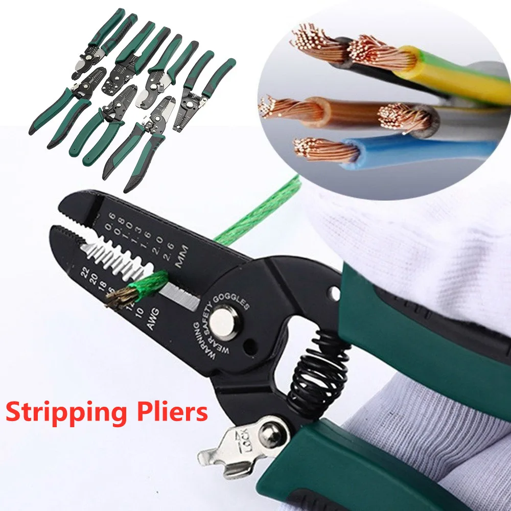 

Инструмент для обжима кабеля, плоскогубцы для зачистки проводов, инструмент для зачистки проводов