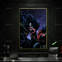 spider man vs marvel spiderman painting posters and prints canvas wall art picture kids living room home decor unique gift frame