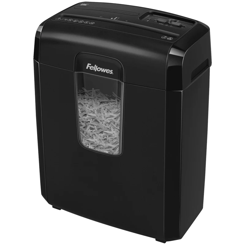 Уничтожитель документов Fellowes FS-46896 8C 4 уровень секретности 4х35 мм 8 лист 14 л скрепки