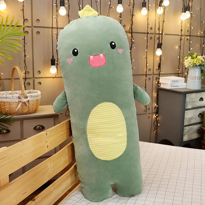 Dinosaur Динозавр, тигр, слон, олень, хомяк, плюшевая игрушка единорог, рождественские мягкие животные, Детская кукла, милые подарки, подушка для сна, подружка - Цвет: Dinosaur