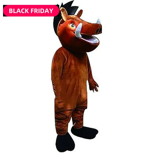 Костюм свиньи-талисмана костюмы для косплея вечеринки игры наряды карнавала