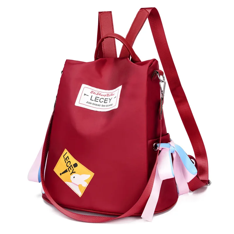 2019 женский водонепроницаемый Оксфорд Повседневный Рюкзак Противоугонный рюкзак