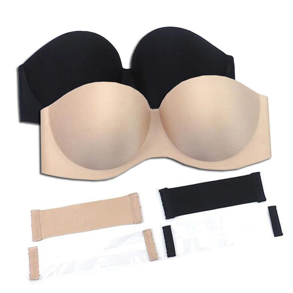 Без следа открытая спина прозрачная Невеста Нескользящая двойного назначения