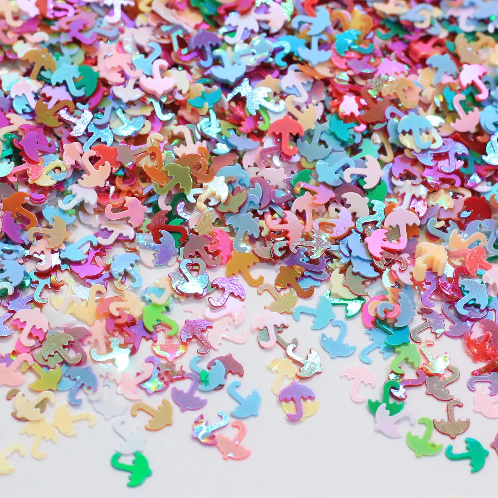 5 мм мини Зонт Форма блестки Скрапбукинг пайетками пошив одежды сделай сам