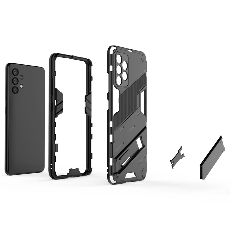 Phone Holder Case For Samsung Galaxy A32 Case Armor Full Cover For Samsung A32 Case For Samsung A32 A53 A73 A22S A12 M52 M22 M12