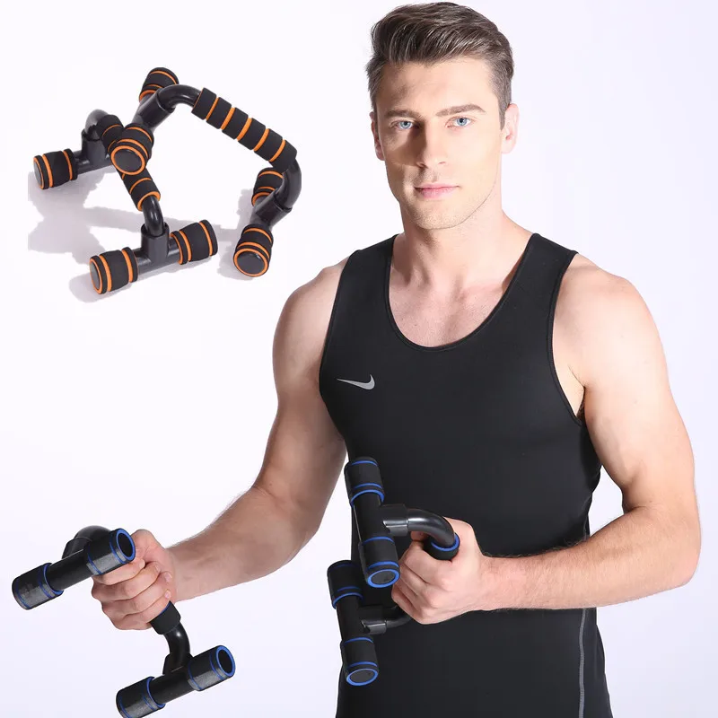 Push Up Handles with Cushioned Foam Grip &amp Non-Slip Stands Portable for Home Gym Fitness Equipment Bars | Спорт и развлечения