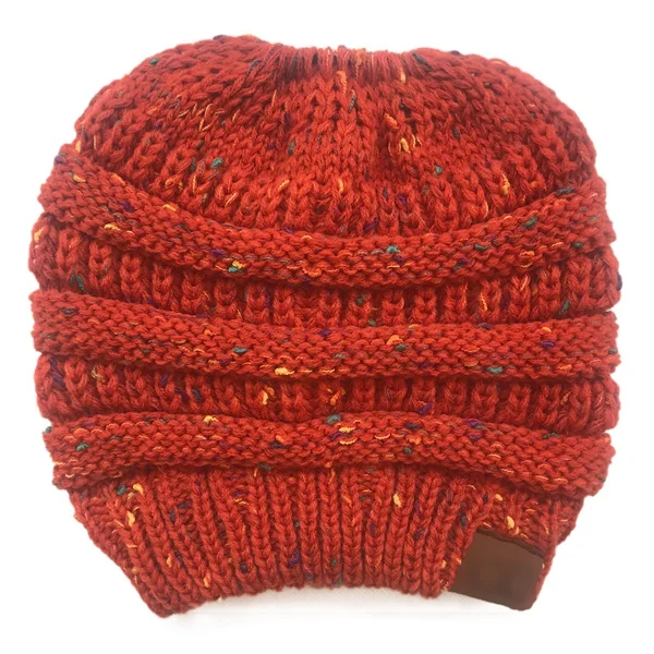 rust with tag New Headwear Knitted Crochet Headband Turban Winter Ear Warmer Headwrap Elastic Hair Band for Women's Wide Hair Accessories - Цвет: rust with tag