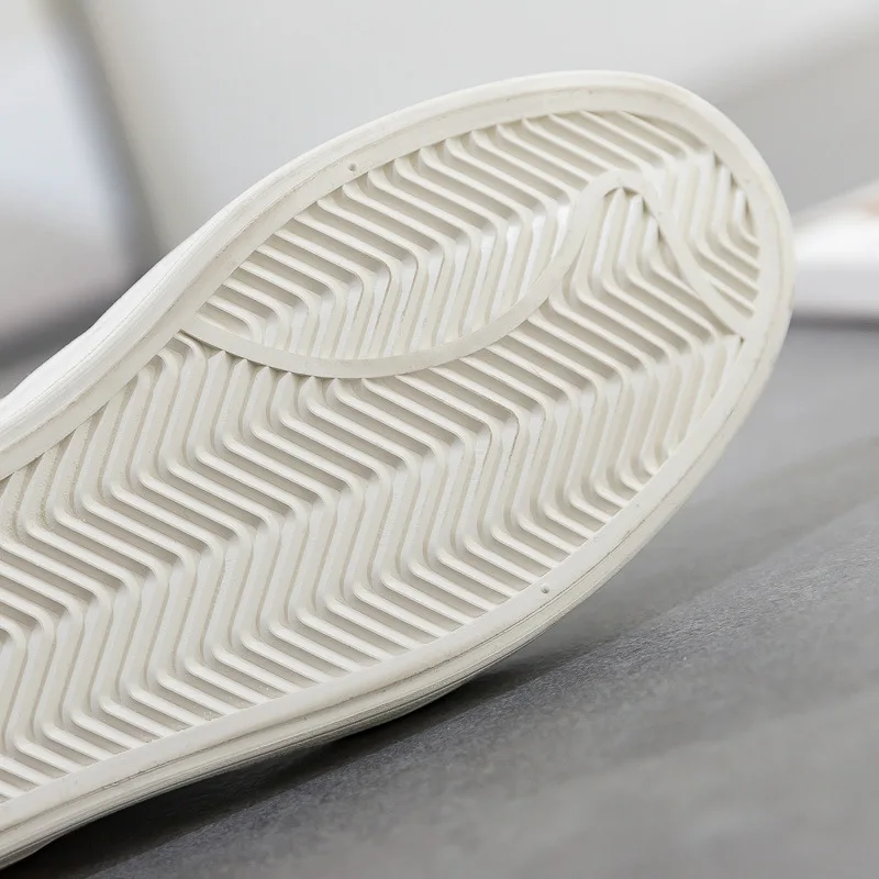 

Women Shoes 2021 Spring New Trendy PU Leather Letter White Vulcanized Platform Casual Flats Breathable Sneakers Female Shoes