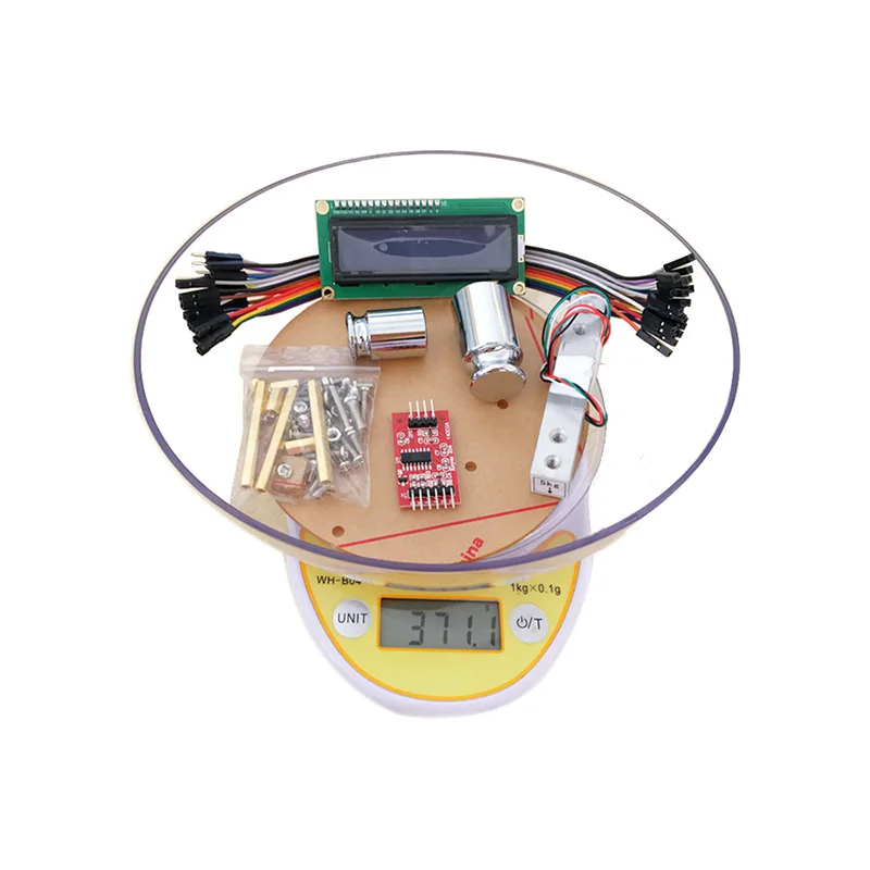 

DIY precision jewelry electronic scale package, weighing sensor + mini stand based on arduino