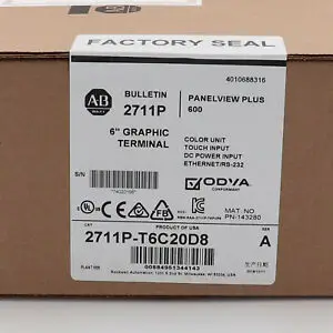Оригинальный AB PLC 2711P-T6C20D8 PanelView Plus 6 цветов |