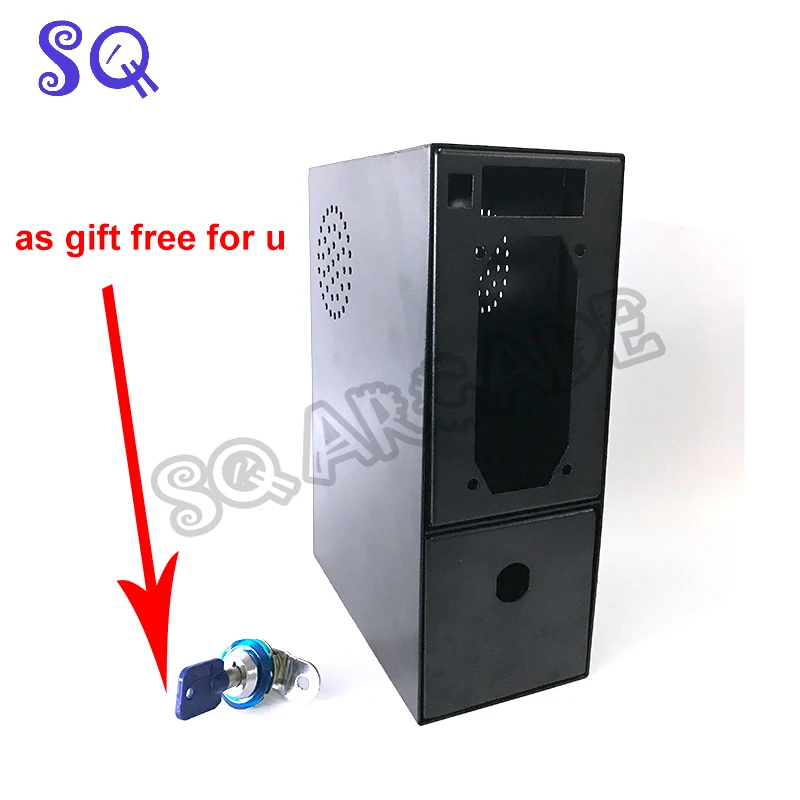 

10pcs Metal Empty Box Fit Coin Acceptor Timer Control Token Selector for Washing Machine Massage Chair Watch TV Beach Shower