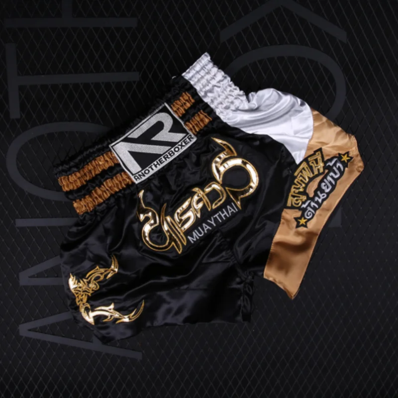 

Extreme Challenges Boxing Shorts Muay Thai Boxing Shorts Man Martial Arts Self-defense Sanda Running Sports Mma Short Pants