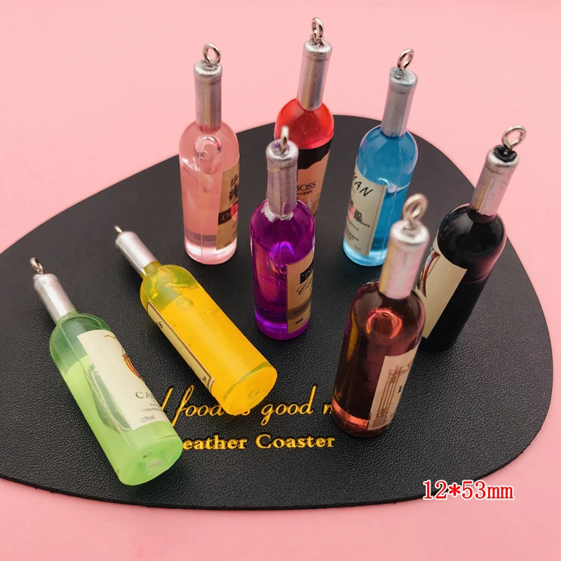 

10 шт. Милые 3D Подвески в виде чашки для брелоков, сережек, ожерелья, скрапбукинга, изготовления своими руками