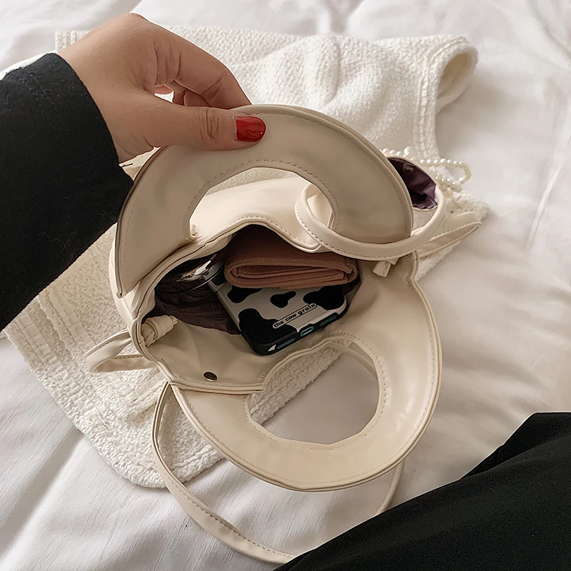 

Women's fashion solid color messenger bag