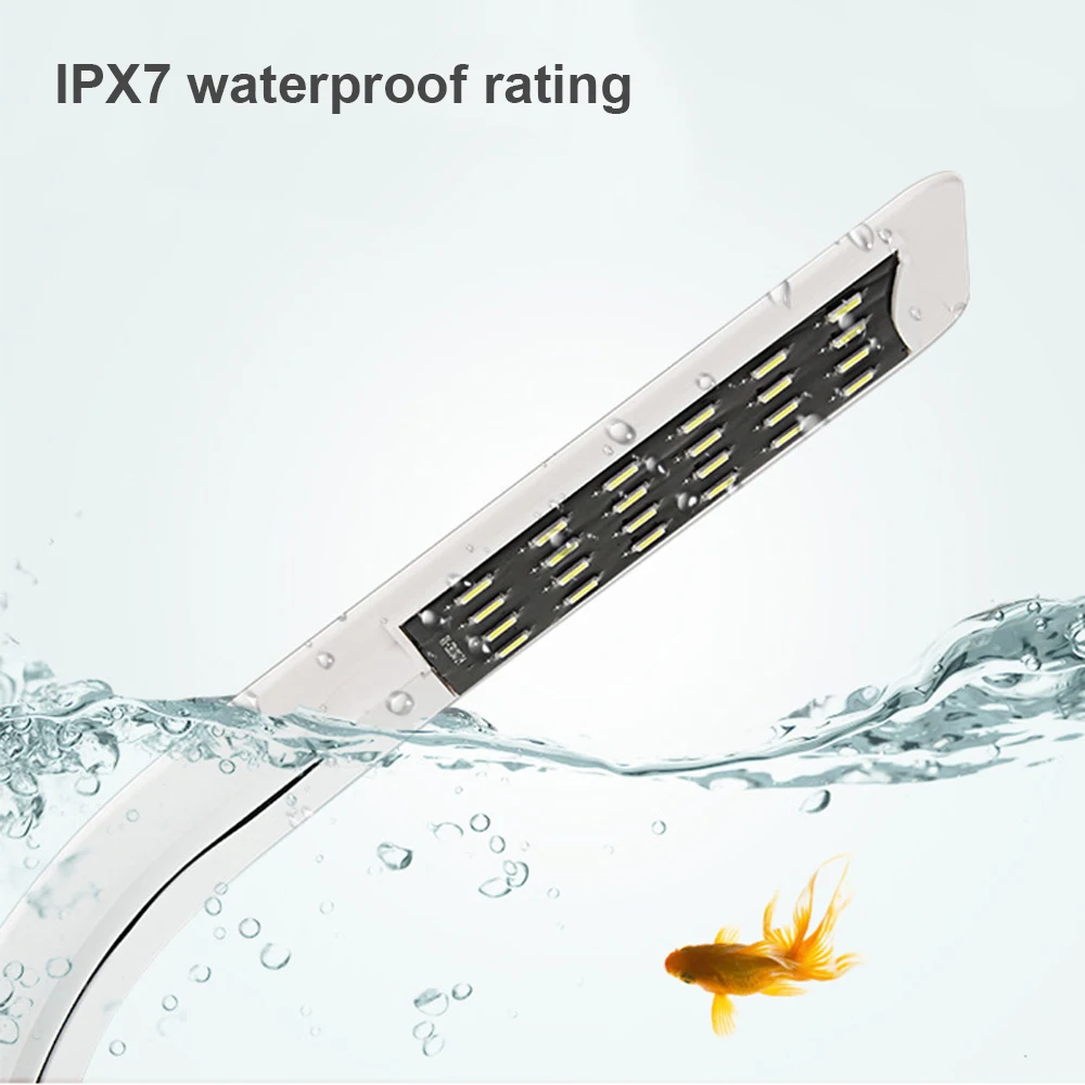 Светильник для аквариума с европейской вилкой светильник светодиодный