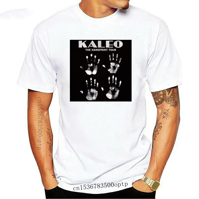 

Новая футболка LEONA Kaleo - The Handprint Tour для мужчин, хлопковая футболка