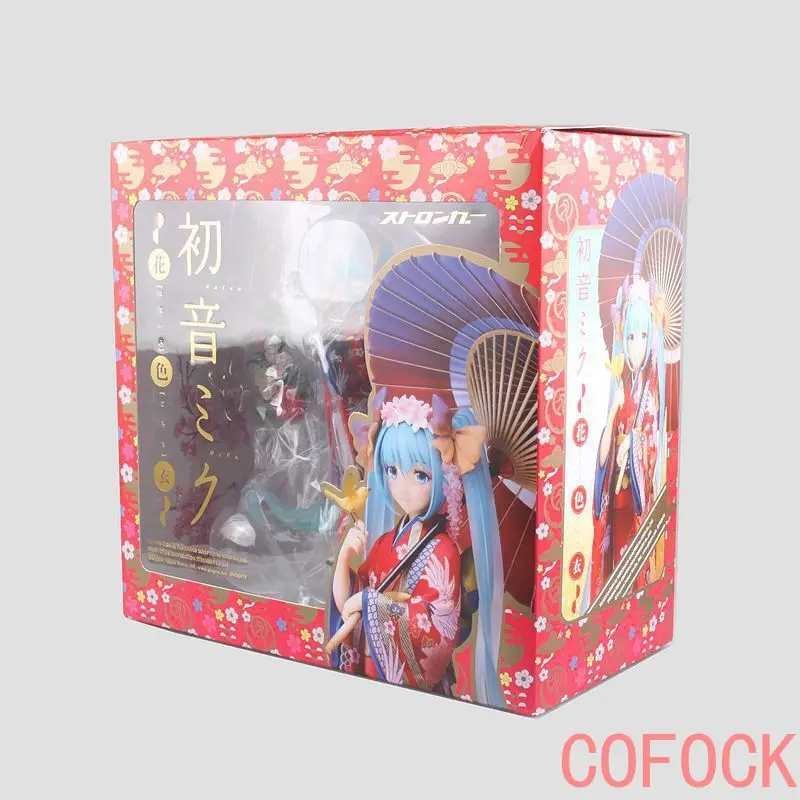23 см Hatsune Miku кимоно ПВХ сексуальная девушка японского Аниме Фигурки игрушки для