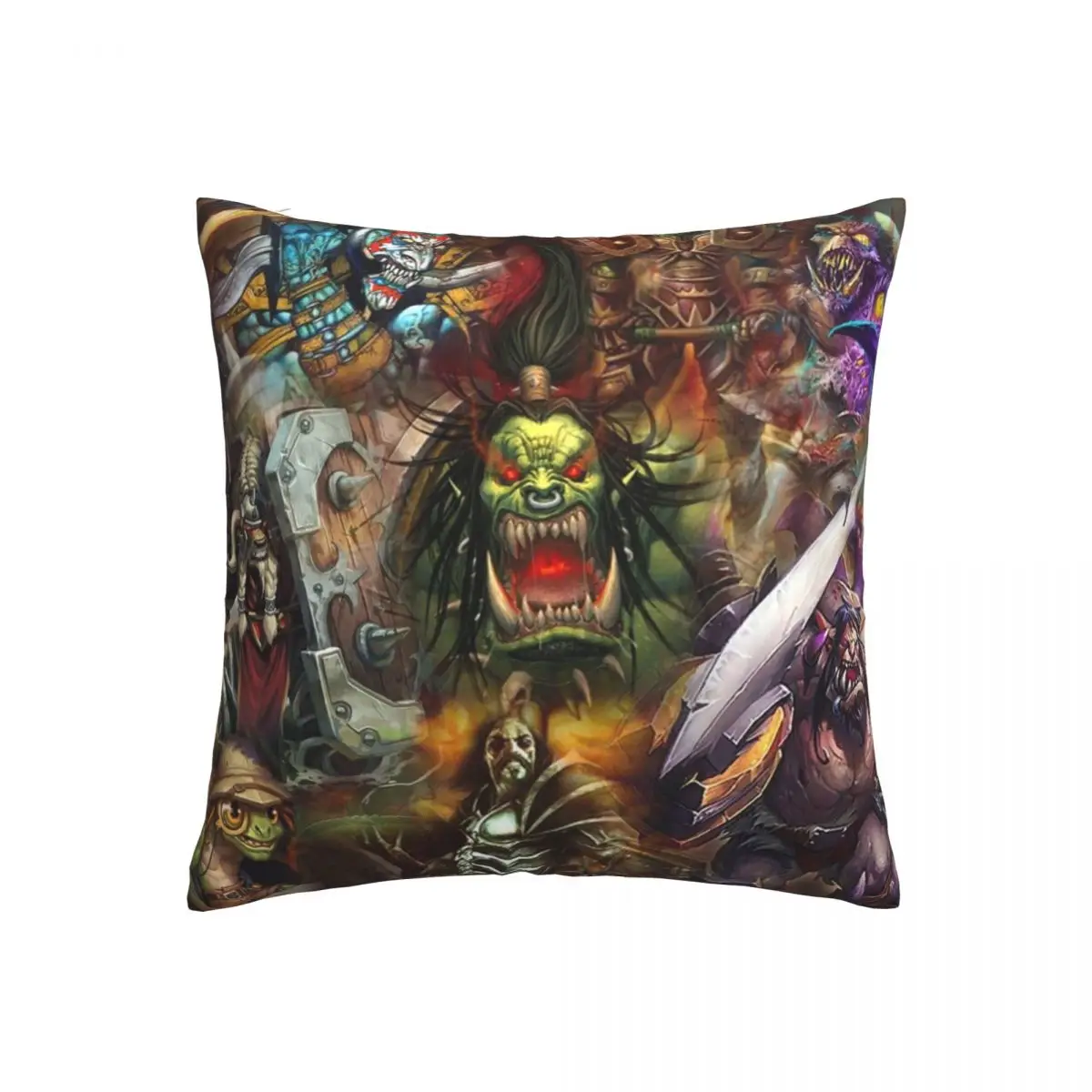 

World Of Warcraft Cushion Cover Home Supplies Pillowslip Cushion Cover Decor Pillowcase Throw