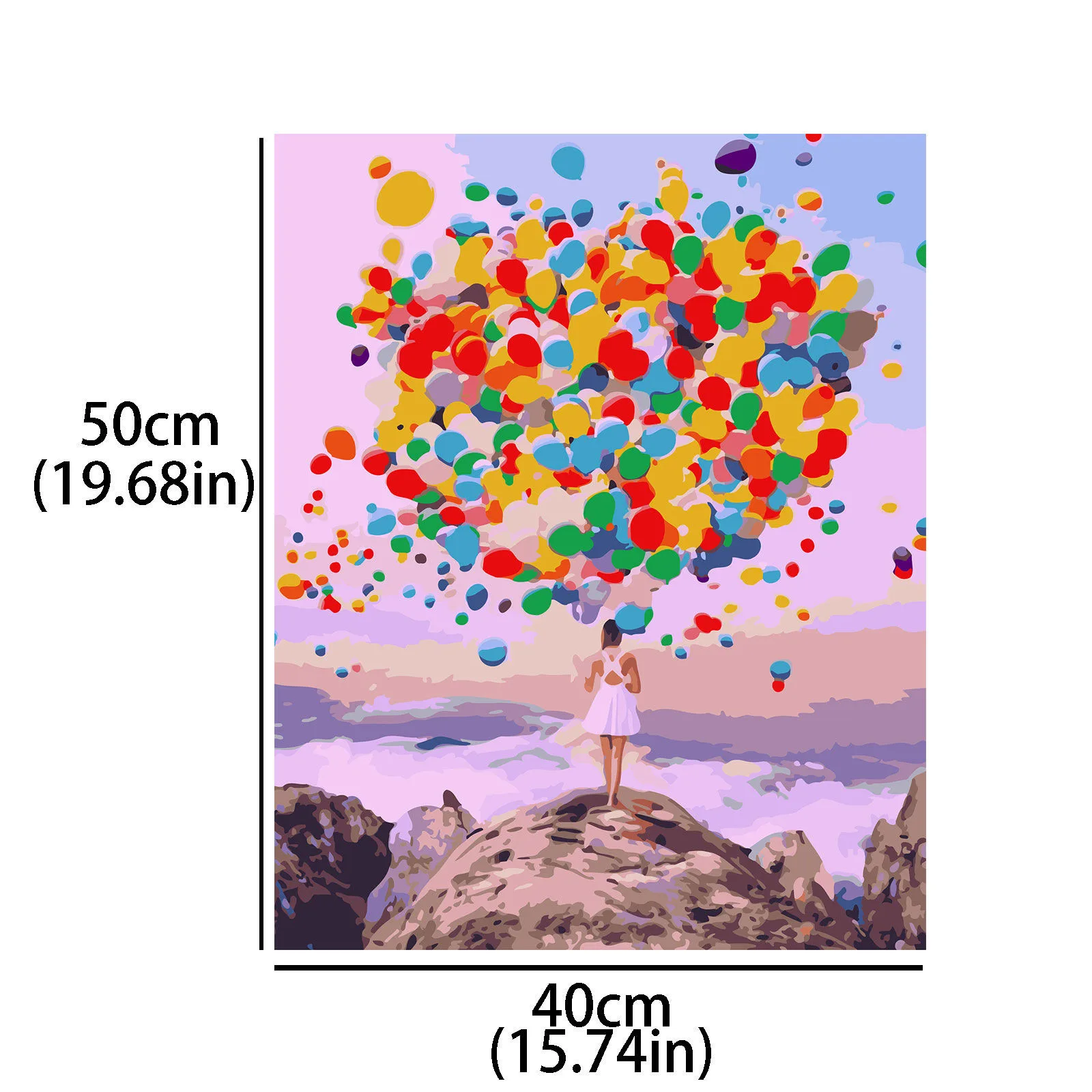Картина маслом сделай сам игрушки Радужный шар женские подарки для детей модная