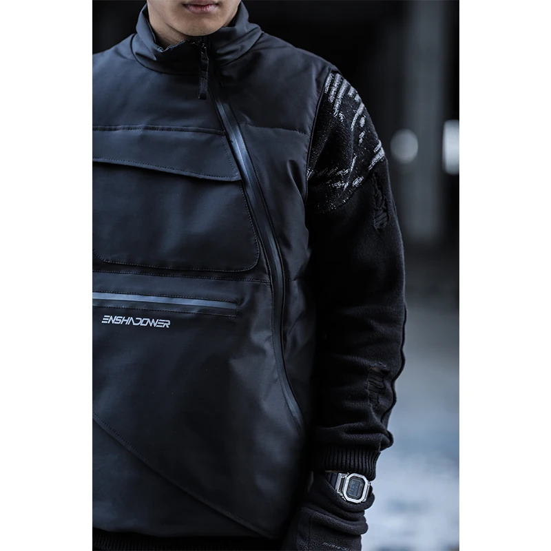 Женский тактический жилет с Диагональной молнией водоотталкивающий