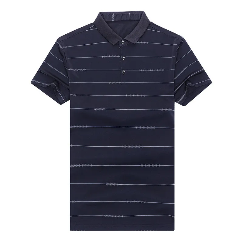 

Ymwmhu 2021 New Arrival Polo Shirt Striped Short Sleeve Summer Cool Shirt Streetwear Fashion Male Polo Shirt Men Tops Clothes