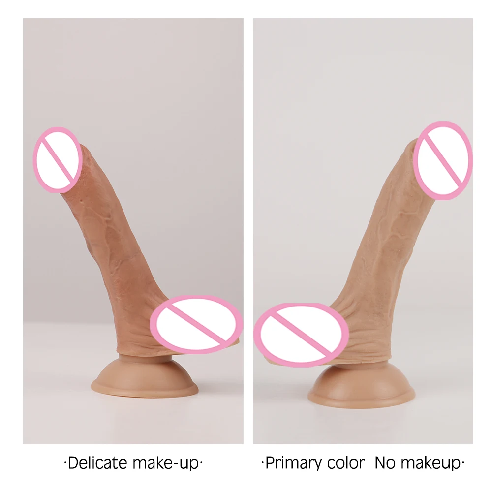 18 см Огромные большие реалистичные фаллоимитаторы силиконовый пенис с присоской