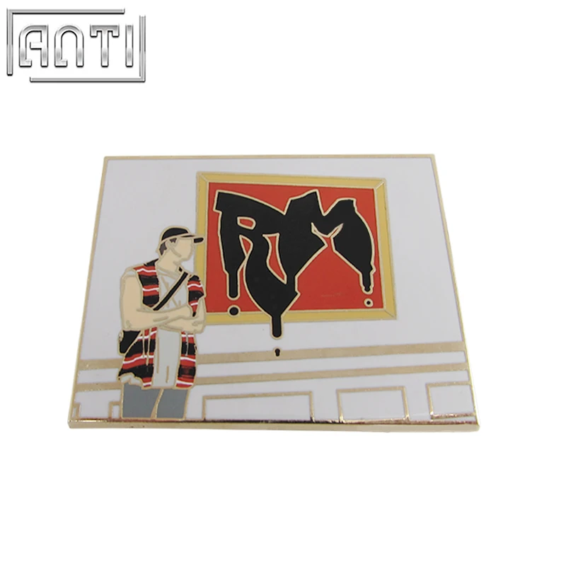 Изготовленный На Заказ Футбол Лиги Европы металлический значок каких-либо