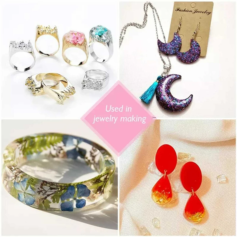 Прозрачная эпоксидная смола твердого типа 25 г клей для самостоятельного