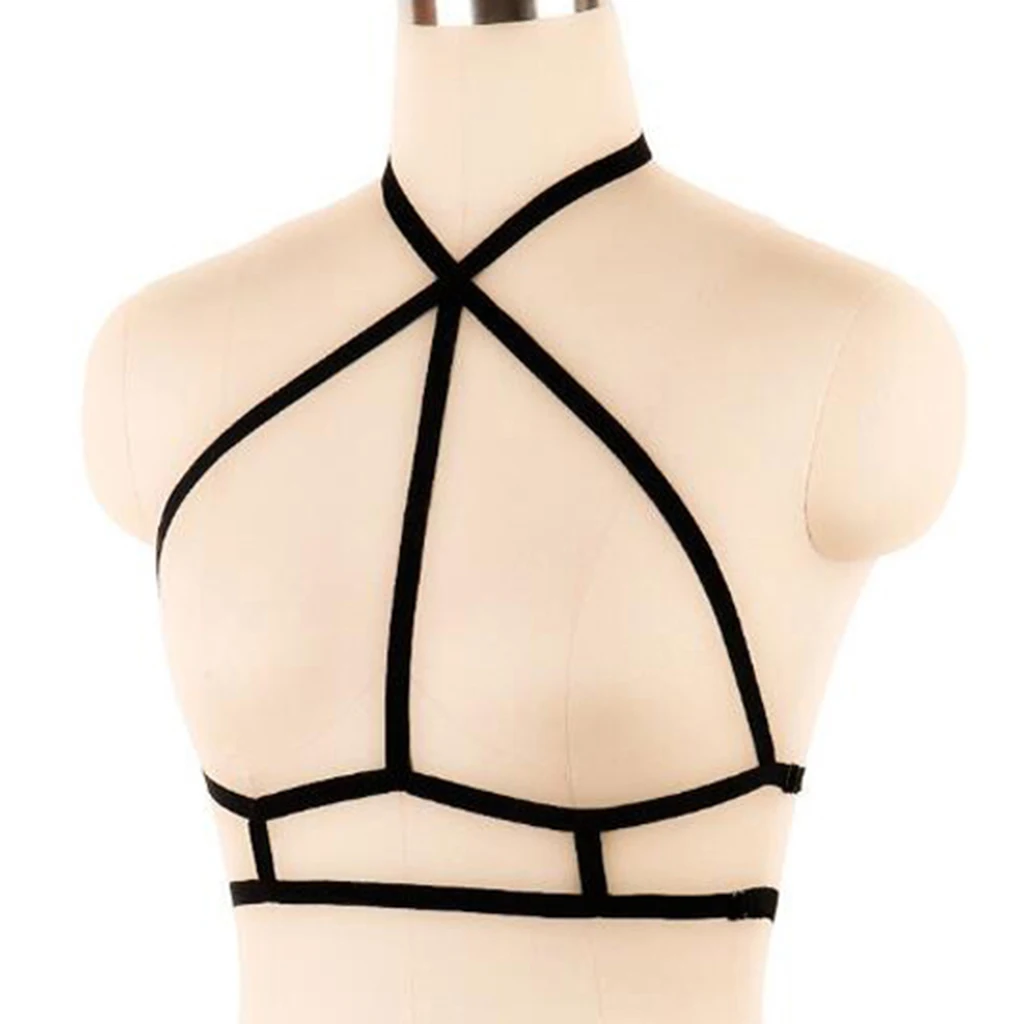 Модное сексуальное женское нижнее белье бюстгальтер с ремешками топы без