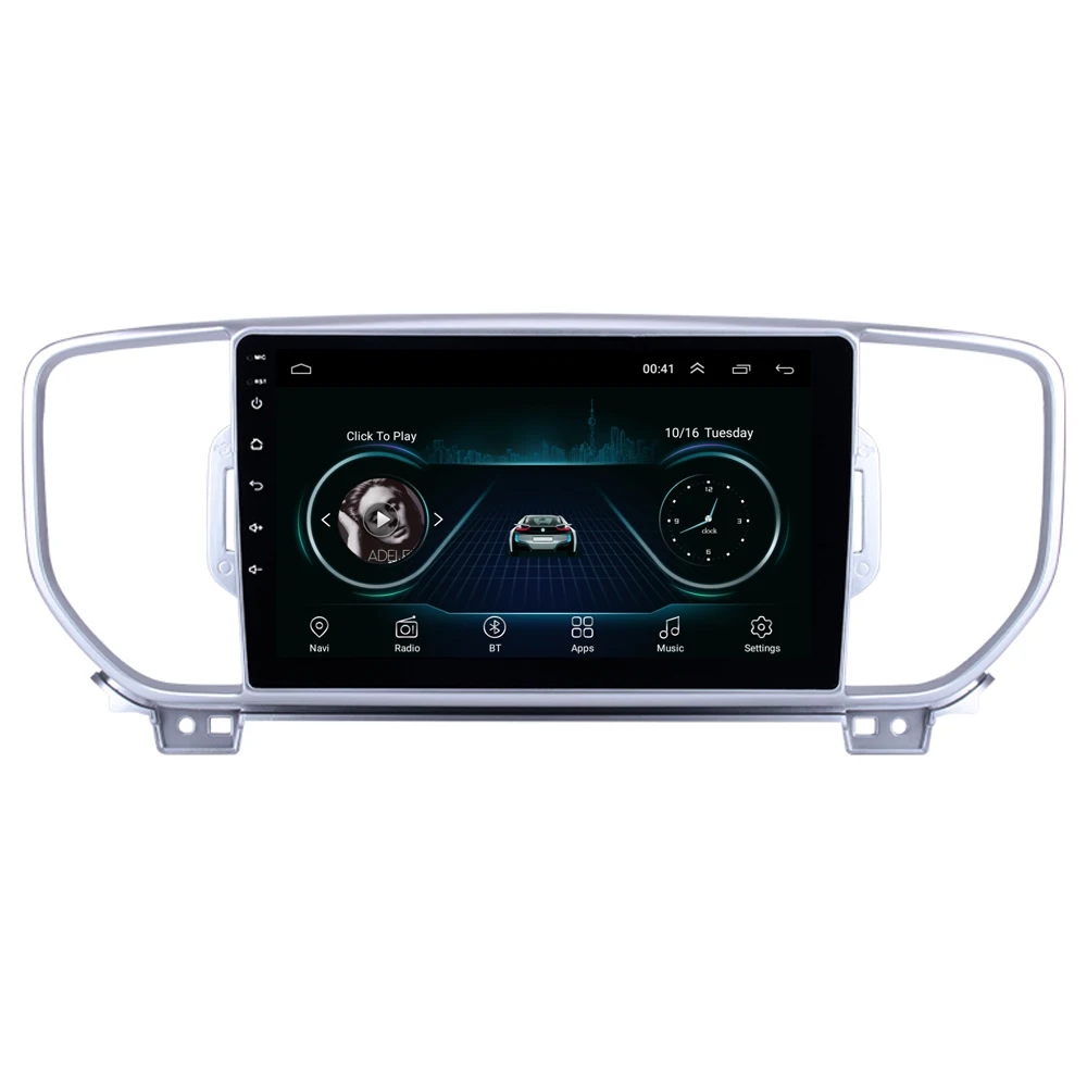 Автомобильный мультимедийный плеер для Kia Sportage R KX5 2016 2017 2018 Android 10 автозапчасти
