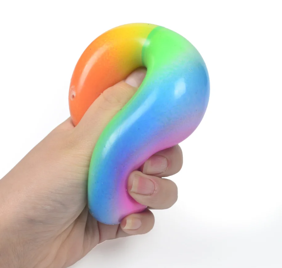 Липкие шарики для снятия стресса потолочные сквош игрушка напряжения липкие
