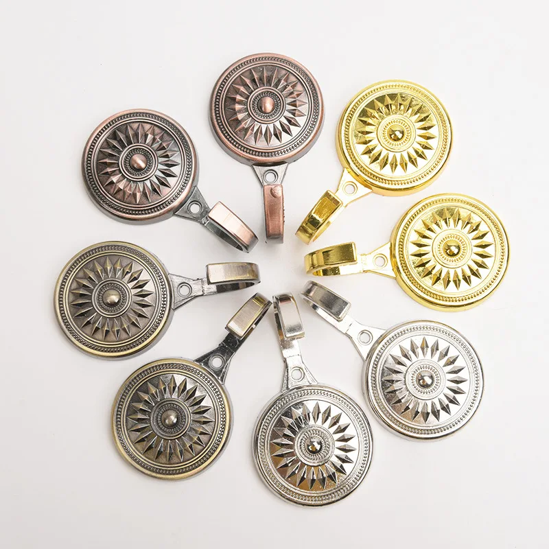 1 пара застежек-крючков для штор зажим застежка с кисточкой настенная вешалка