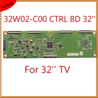 32w02 c00 ctrl bd 32 t con board replacement board the display tested the tv display equipment t con board 32 inch tv