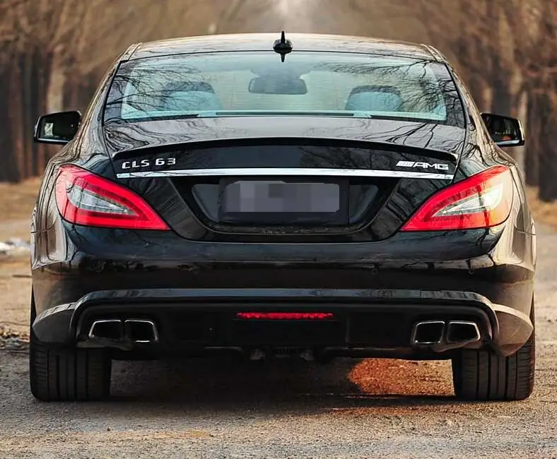 Спойлер для Benz W218 2012-2017 спойлер из АБС-материала заднего крыла автомобиля CLS300 CLS350