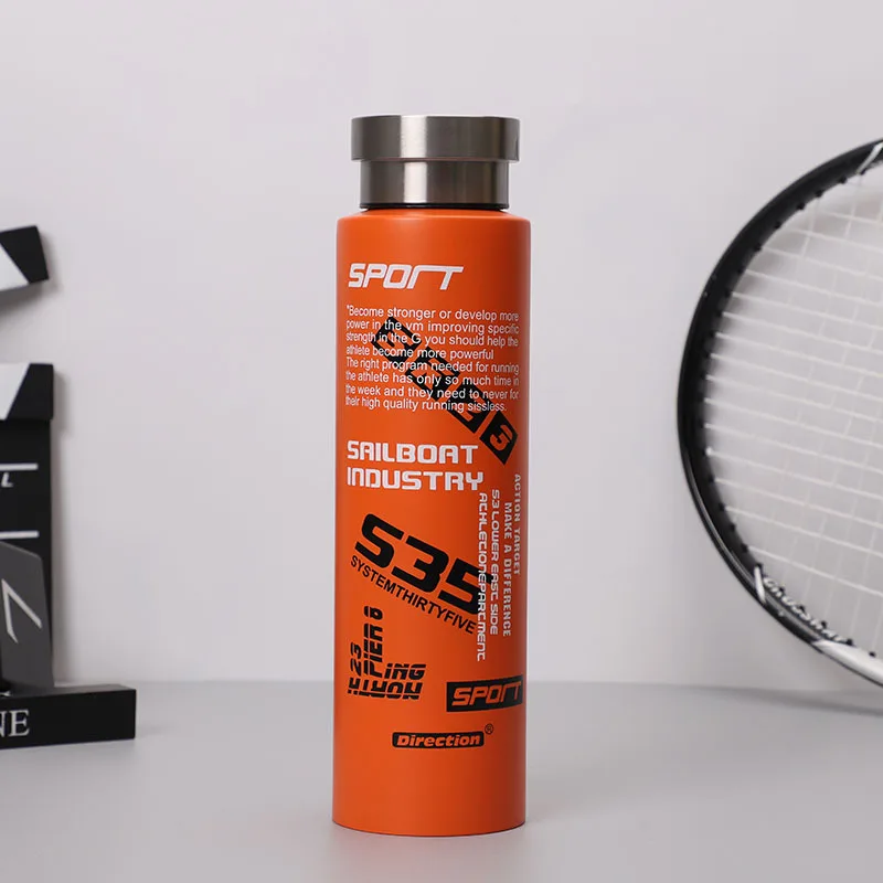 500/800 мл детская бутылка с двойными стенками из нержавеющей стали модный