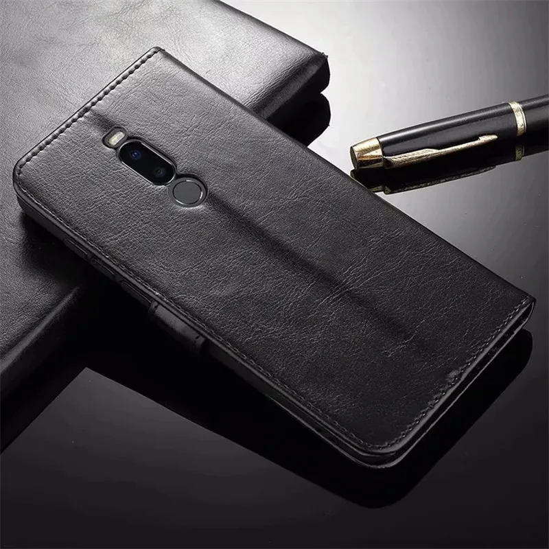 Кожаный чехол-кошелек для Meizu 16s X8 M15 M8 V8 Pro 16th Plus M6S M6T Note 8 9, чехол-книжка в деловом стиле, мягкий чехол