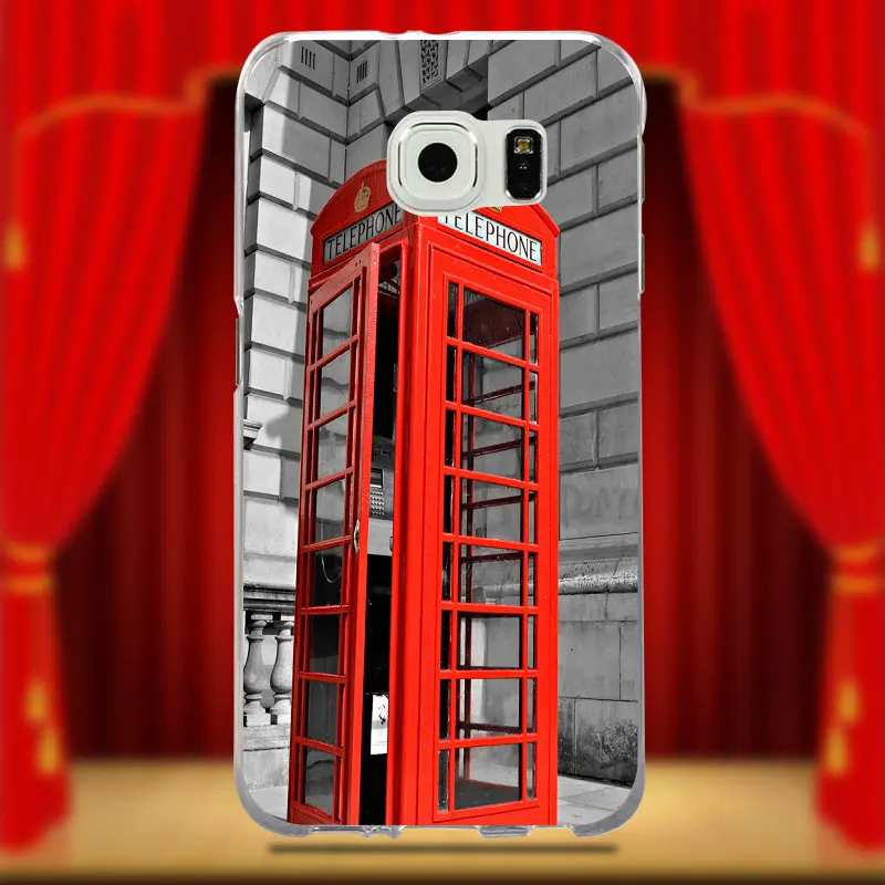 Мягкий силиконовый чехол из ТПУ для мобильных аксессуаров винтажный Лондонский